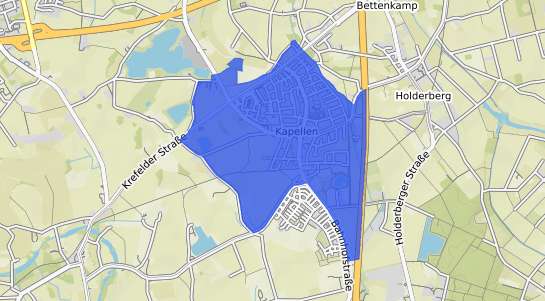 Bodenrichtwertkarte Moers Kapellen Mitte